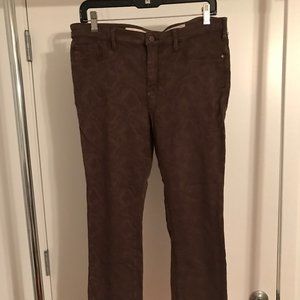 Anthropologie Pilcro Olive Green Skinny Pant Sz 31